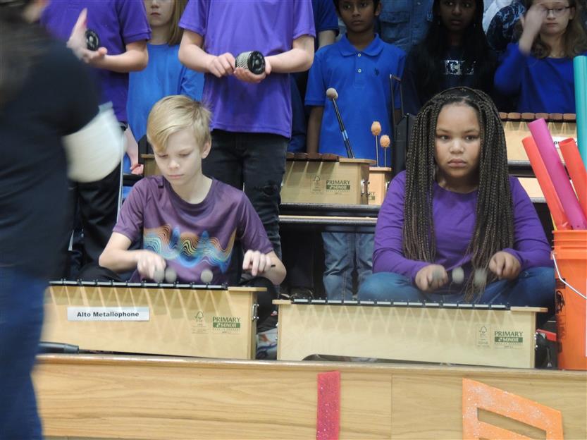 Students learn about Black History Month